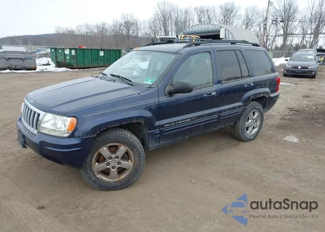 2004 Jeep Grand Cherokee Limited z USA, uszkodzony, nr VIN 1J8GW58N84C365436